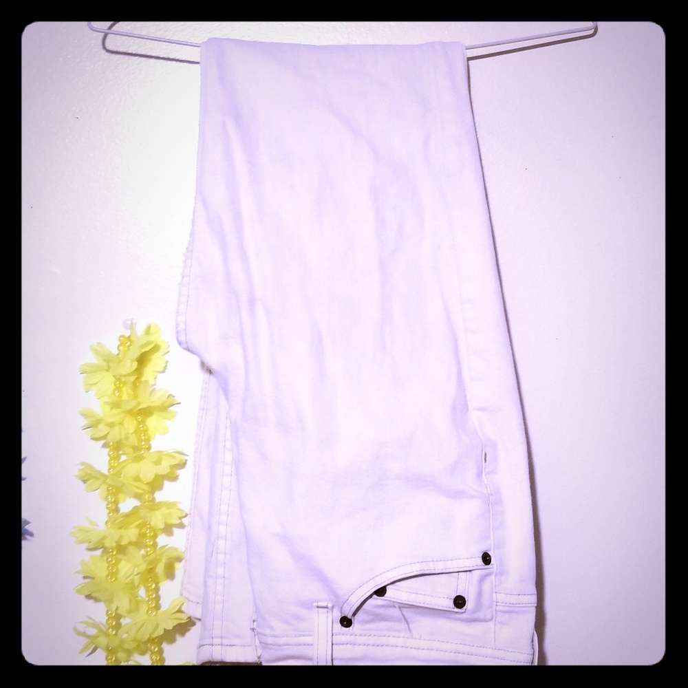 Womans white dress pants